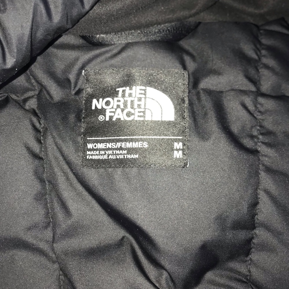 North face parka size medium